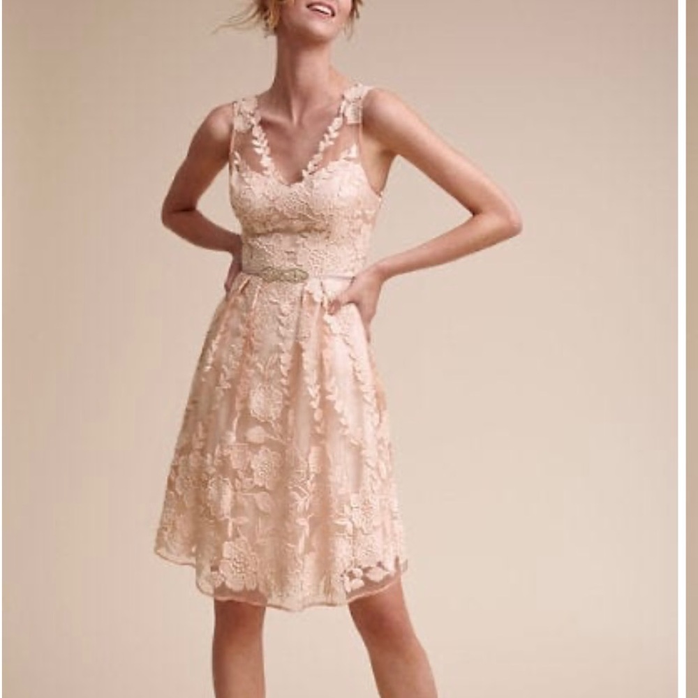 Anthropologie BHLDN Yoana Baraschi Ersalina Dress Size 8